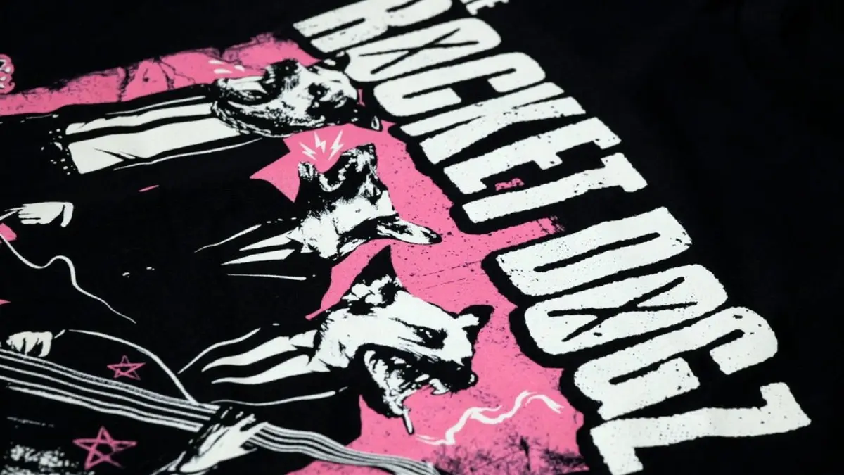 ROCKET DOGZ - přímý sítotisk JIMI PRINT